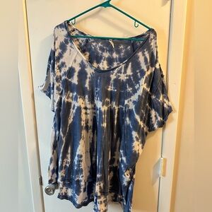 Free People Small tie dye shirt